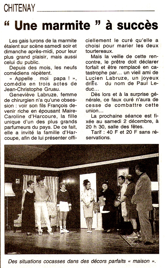 2000-Théâtre de la Marmite-Appelle-moi-papa
