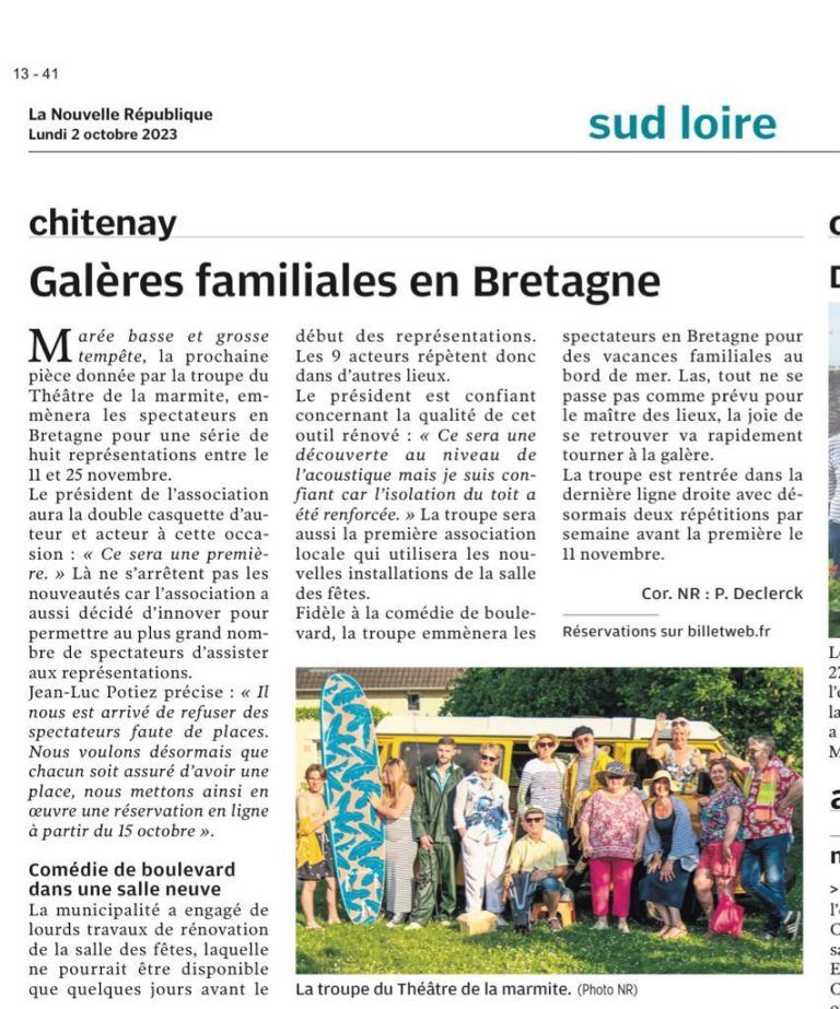 Article 2 octobre 2023